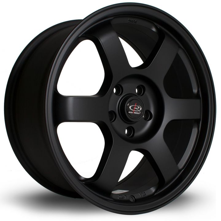 Rota Wheels<br>Grid Van Flat Black (18″)